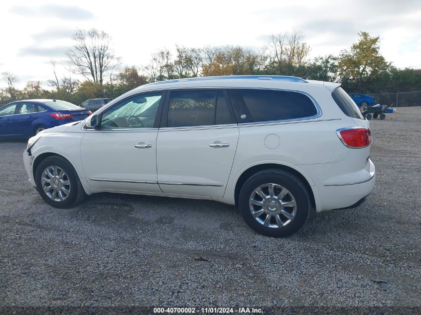 2014 Buick Enclave Leather VIN: 5GAKVBKDXEJ162436 Lot: 40700002