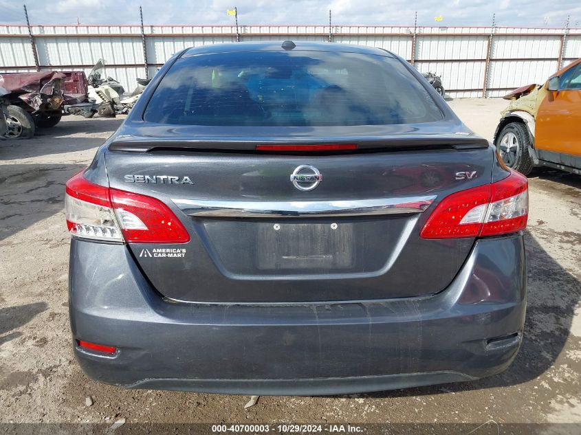 2015 Nissan Sentra Sv VIN: 3N1AB7AP8FY341666 Lot: 40700003