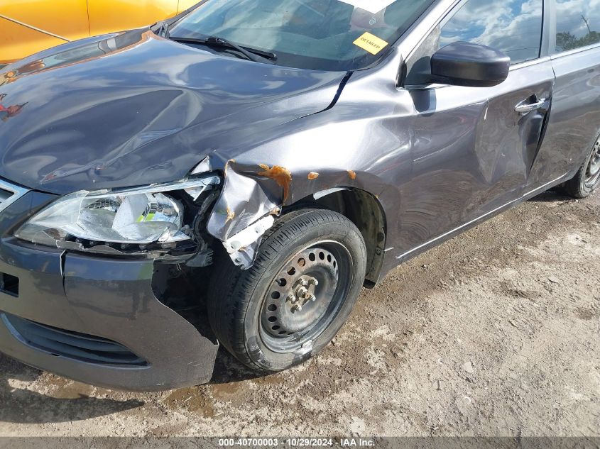 2015 Nissan Sentra Sv VIN: 3N1AB7AP8FY341666 Lot: 40700003