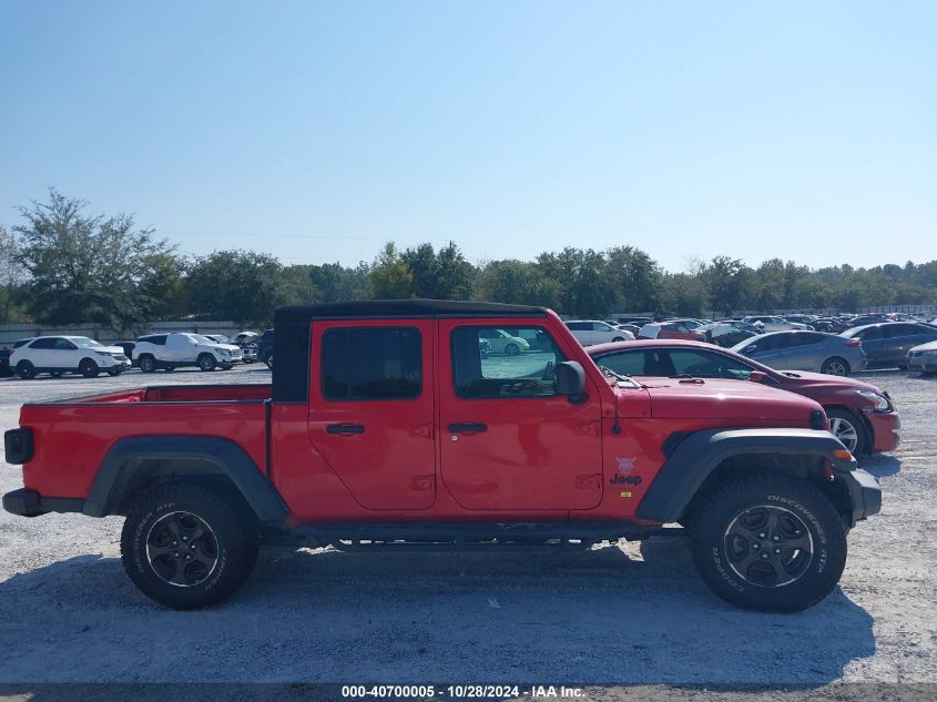 2020 Jeep Gladiator Sport S 4X4 VIN: 1C6HJTAG9LL130723 Lot: 40700005