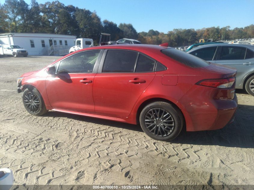 2020 Toyota Corolla Le VIN: JTDEPRAE4LJ052116 Lot: 40700010