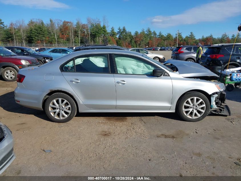 2015 Volkswagen Jetta 1.8T Se VIN: 3VWD17AJ3FM321550 Lot: 40700017