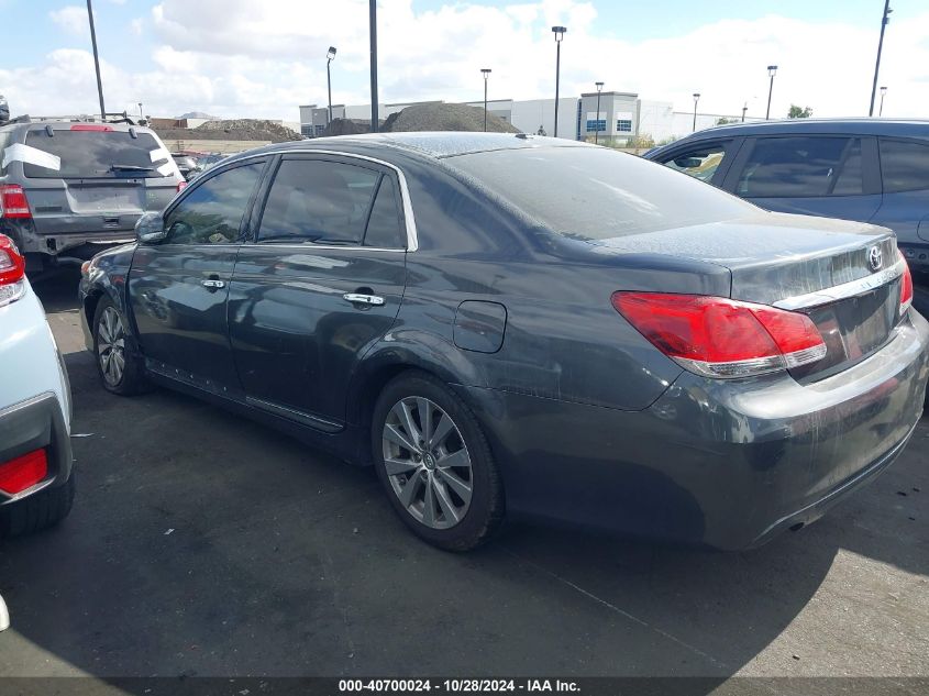 2011 Toyota Avalon Limited VIN: 4T1BK3DB3BU382726 Lot: 40700024