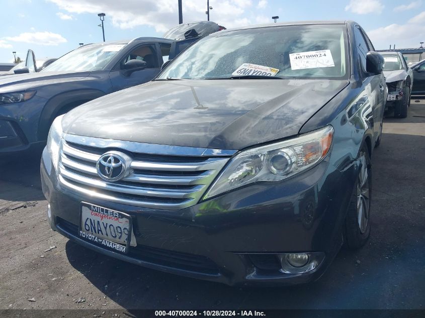 2011 Toyota Avalon Limited VIN: 4T1BK3DB3BU382726 Lot: 40700024