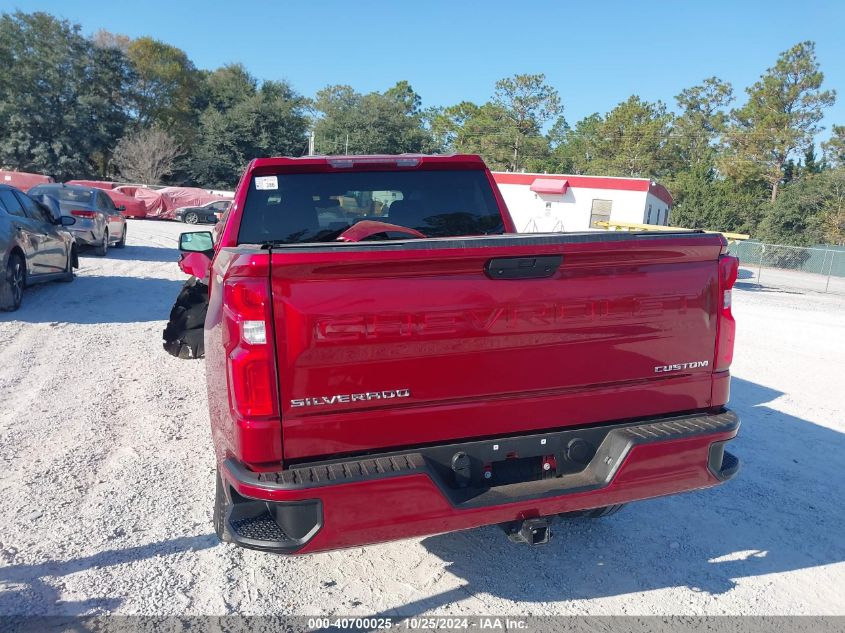 2021 Chevrolet Silverado 1500 2Wd Short Bed Custom VIN: 3GCPWBEK3MG250241 Lot: 40700025