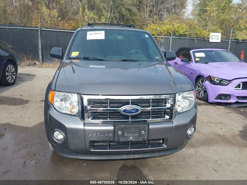 2012 Ford Escape Xlt VIN: 1FMCU9DG7CKB17852 Lot: 40700035