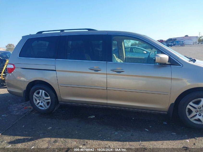 2005 Honda Odyssey Ex-L VIN: 5FNRL38775B043714 Lot: 40700042