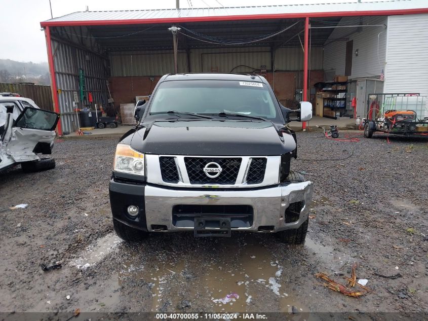 2011 Nissan Titan Sl VIN: 1N6AA0EC3BN300509 Lot: 40700055