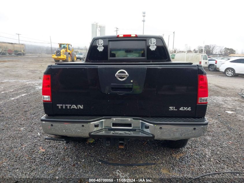 2011 Nissan Titan Sl VIN: 1N6AA0EC3BN300509 Lot: 40700055