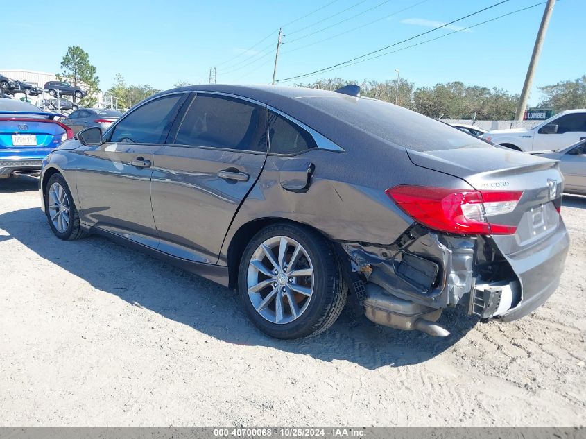 VIN 1HGCV1F11MA063128 2021 Honda Accord, LX no.3