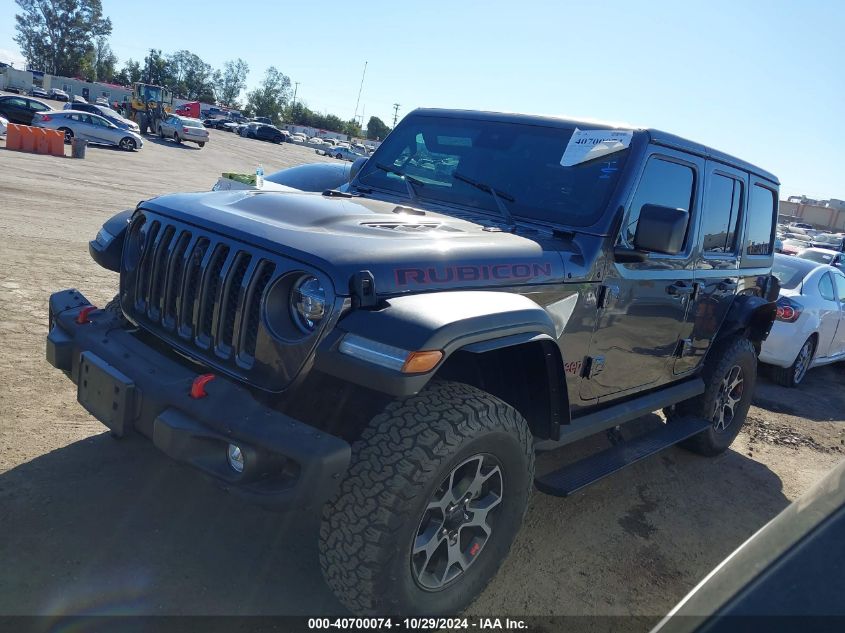 2022 Jeep Wrangler Unlimited Rubicon 4X4 VIN: 1C4JJXFG3NW193098 Lot: 40700074