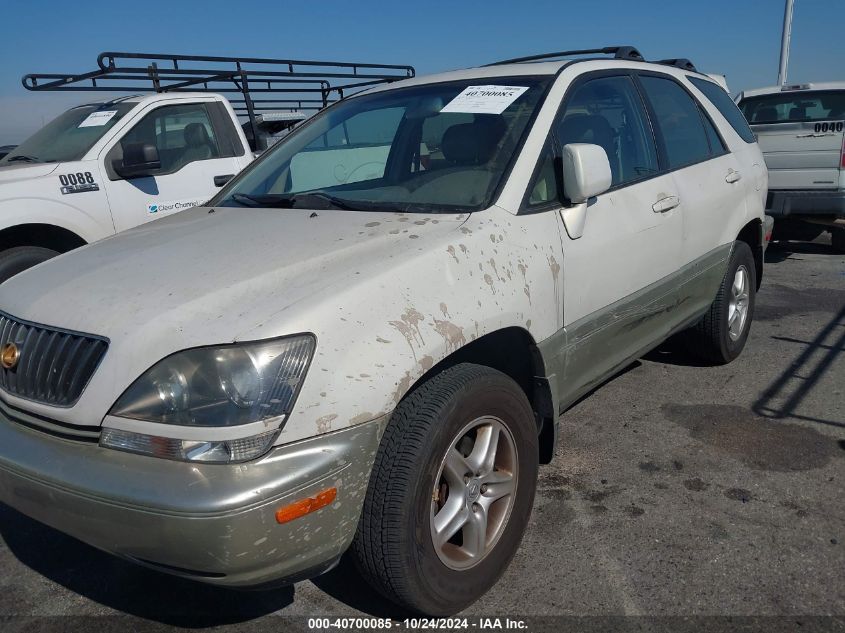 2000 Lexus Rx 300 VIN: JT6HF10U7Y0161328 Lot: 40700085