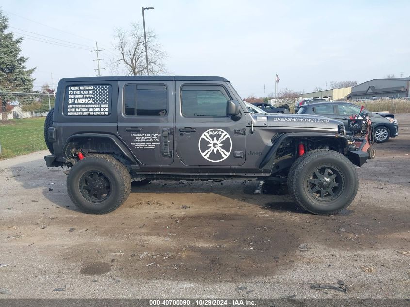 2018 Jeep Wrangler Unlimited Sport S 4X4 VIN: 1C4HJXDN8JW199697 Lot: 40700090