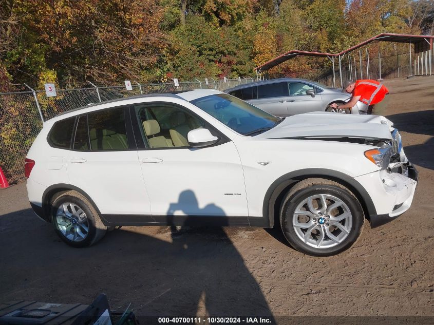 2014 BMW X3 xDrive35I VIN: 5UXWX7C52E0E81769 Lot: 40700111