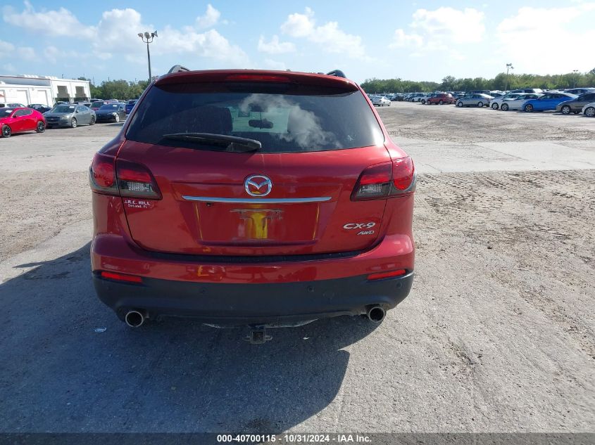 2013 Mazda Cx-9 Grand Touring VIN: JM3TB3DV5D0406870 Lot: 40700115