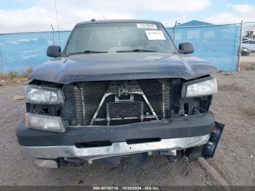 2003 Chevrolet Silverado 2500Hd Ls VIN: 1GCHK23183F239035 Lot: 40700116