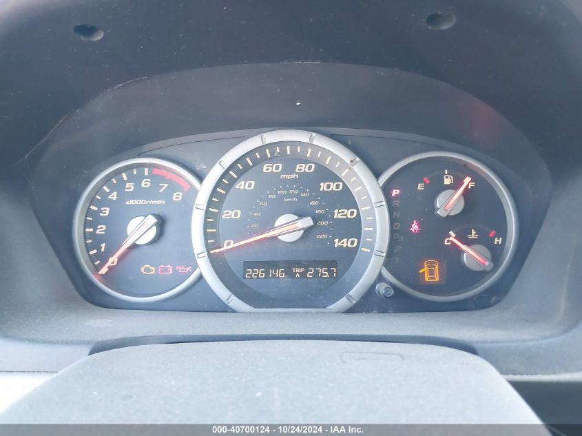 2006 Honda Pilot Ex-L VIN: 5FNYF186X6B024591 Lot: 40700124