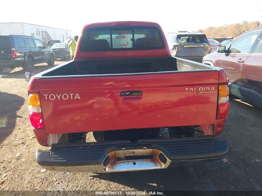 2003 Toyota Tacoma Base V6 VIN: 5TEHN72N83Z269065 Lot: 40700137