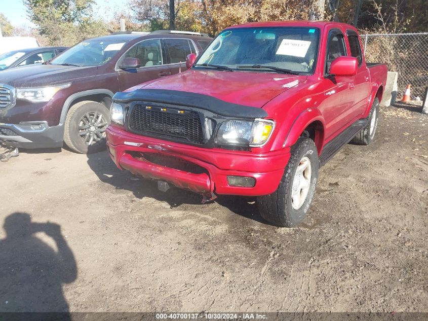 2003 Toyota Tacoma Base V6 VIN: 5TEHN72N83Z269065 Lot: 40700137