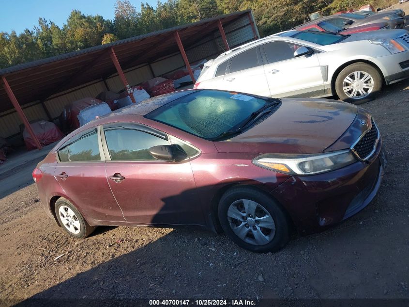 2017 Kia Forte Lx VIN: 3KPFK4A73HE074863 Lot: 40700147