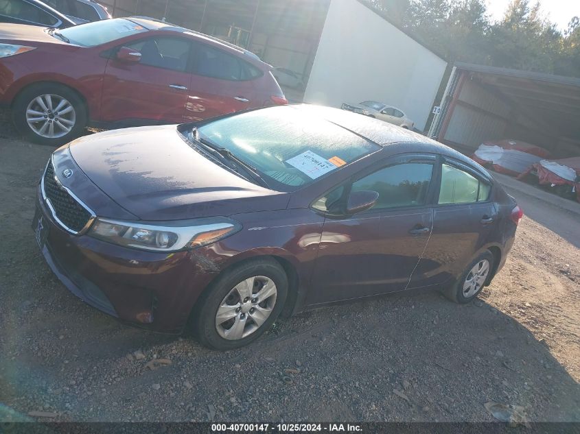 2017 Kia Forte Lx VIN: 3KPFK4A73HE074863 Lot: 40700147