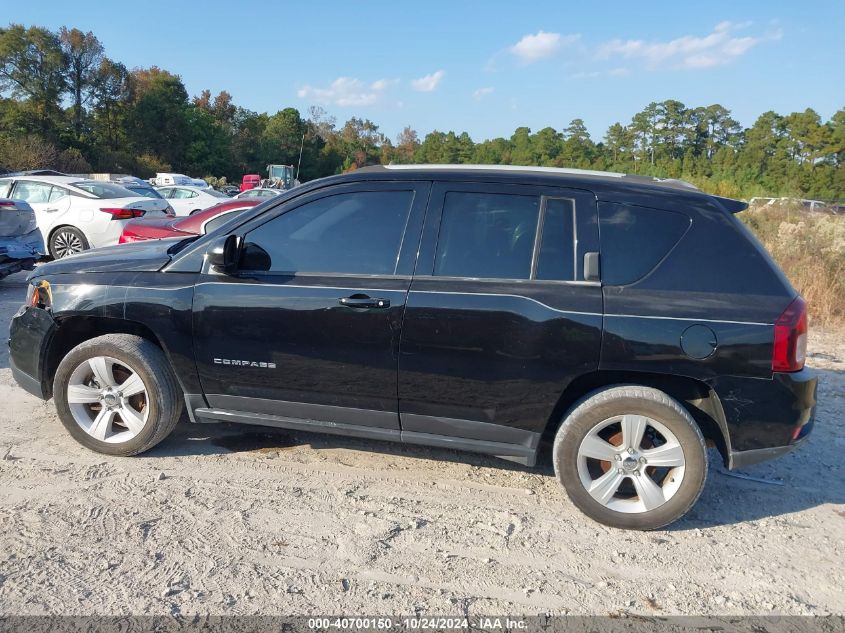 2017 Jeep Compass Sport Fwd VIN: 1C4NJCBA6HD124790 Lot: 40700150
