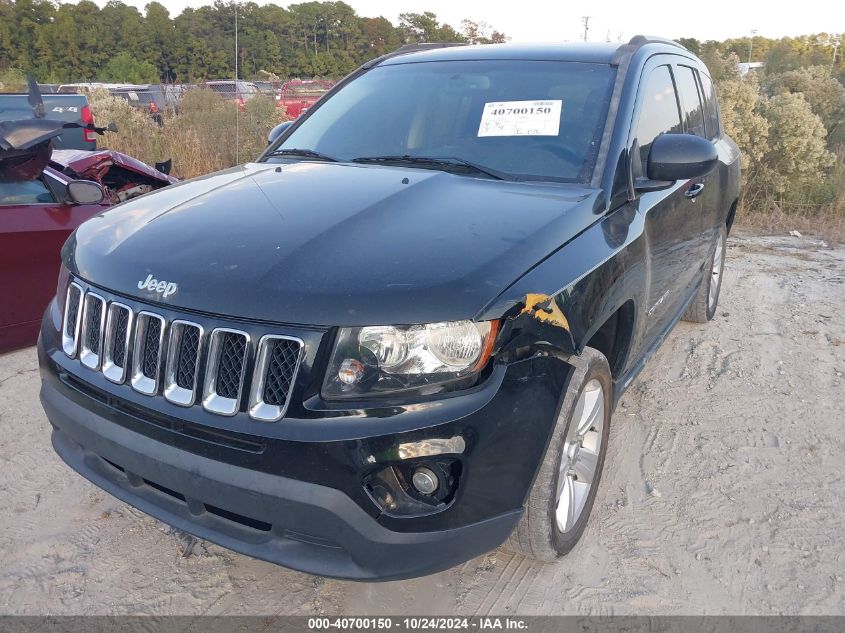 2017 Jeep Compass Sport Fwd VIN: 1C4NJCBA6HD124790 Lot: 40700150