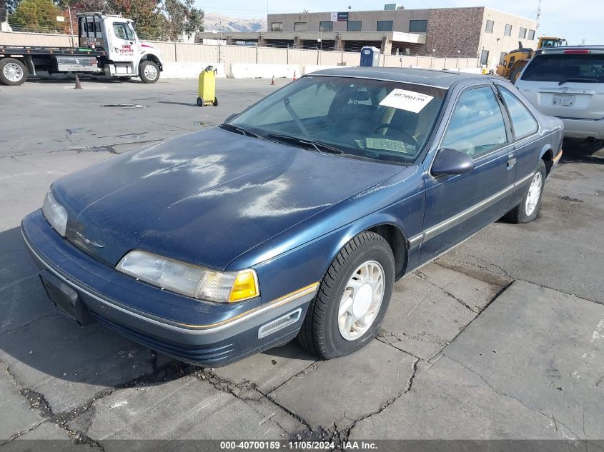 1989 Ford Thunderbird Lx VIN: 1FAPP6244KH203142 Lot: 40700159