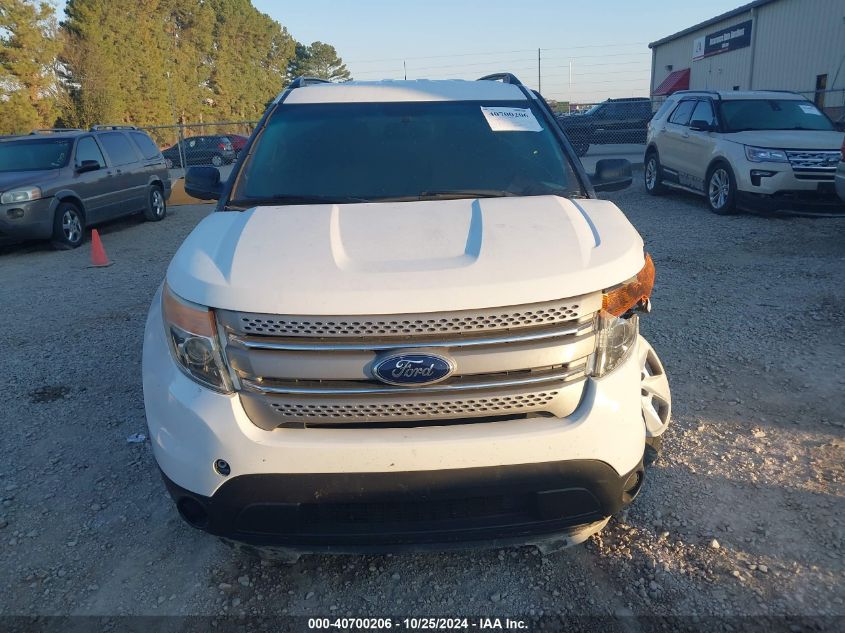 2013 Ford Explorer VIN: 1FM5K7B86DGB31776 Lot: 40700206