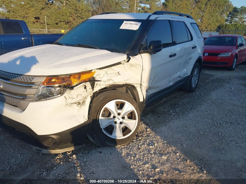 2013 Ford Explorer VIN: 1FM5K7B86DGB31776 Lot: 40700206