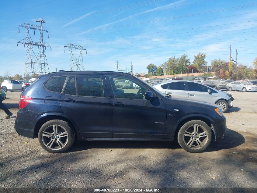 2014 BMW X3 xDrive28I VIN: 5UXWX9C56E0D35192 Lot: 40700223