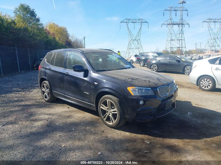 2014 BMW X3 XDRIVE28I - 5UXWX9C56E0D35192