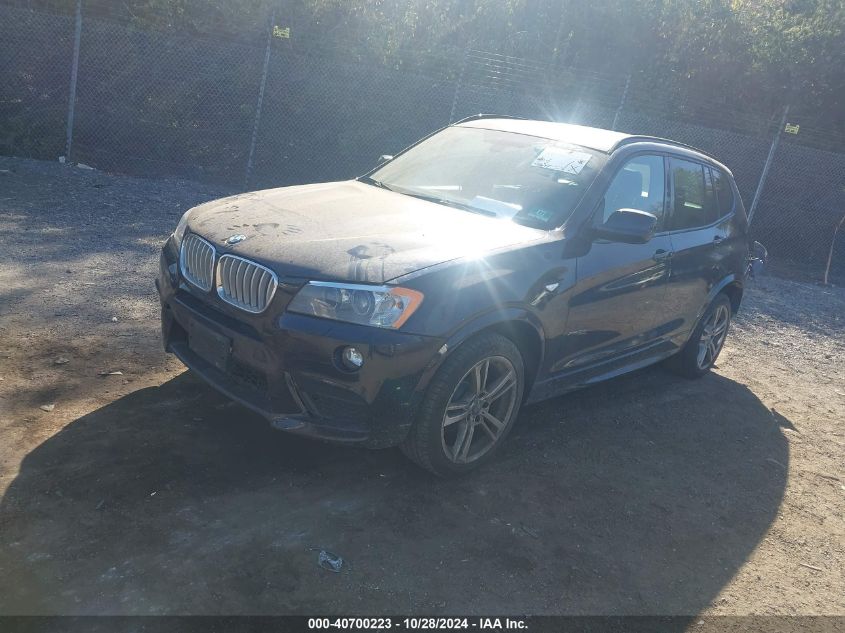 VIN 5UXWX9C56E0D35192 2014 BMW X3, Xdrive28I no.2