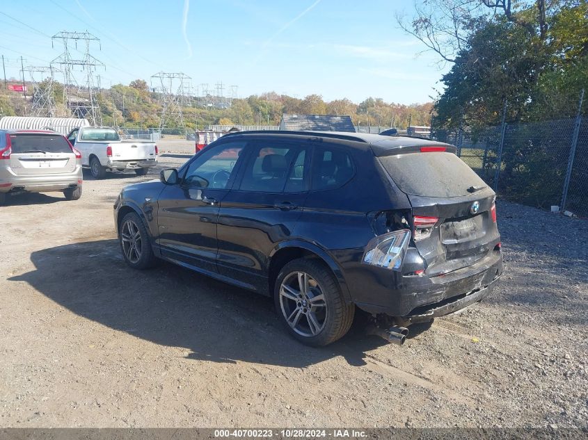 VIN 5UXWX9C56E0D35192 2014 BMW X3, Xdrive28I no.3