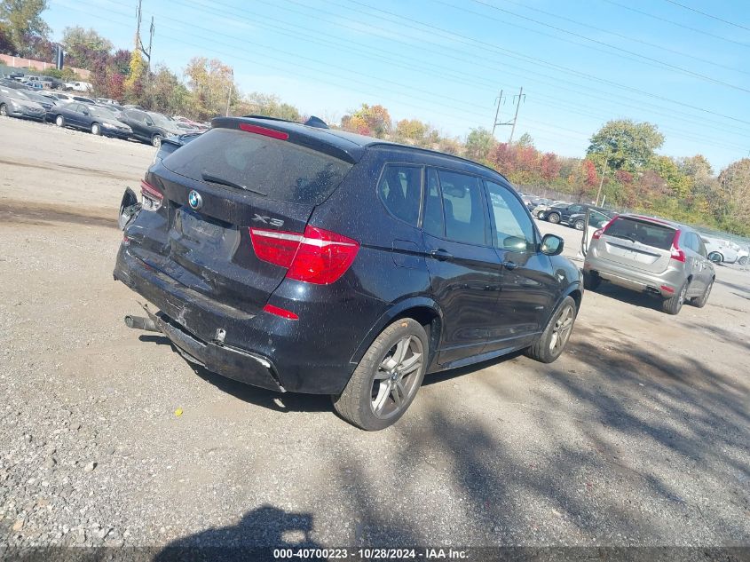 VIN 5UXWX9C56E0D35192 2014 BMW X3, Xdrive28I no.4