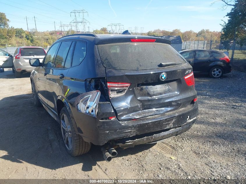 2014 BMW X3 xDrive28I VIN: 5UXWX9C56E0D35192 Lot: 40700223