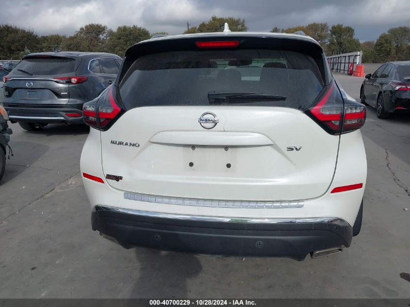 2022 Nissan Murano Sv Fwd VIN: 5N1AZ2BJ8NC120061 Lot: 40700229