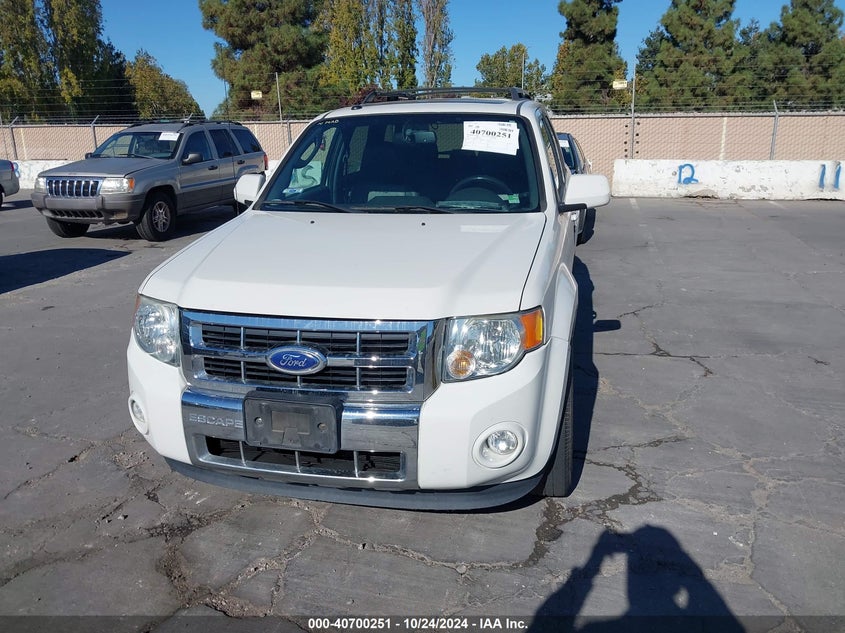 2011 Ford Escape Limited VIN: 1FMCU0EGXBKC30803 Lot: 40700251