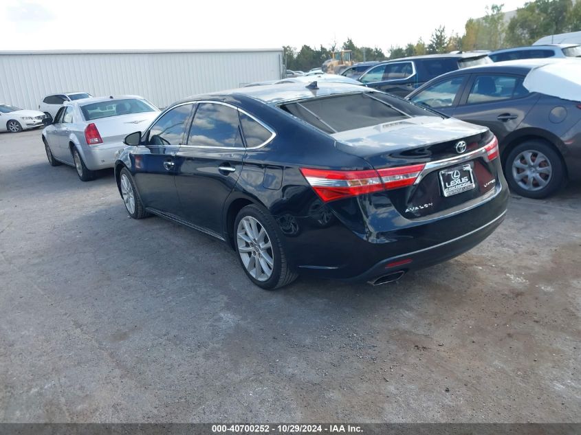 2014 Toyota Avalon Limited VIN: 4T1BK1EB5EU097940 Lot: 40700252