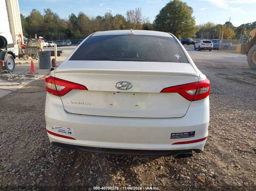 2017 Hyundai Sonata Se VIN: 5NPE24AF9HH490768 Lot: 40700276