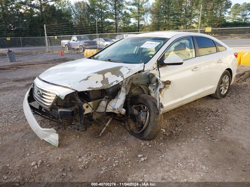 2017 Hyundai Sonata Se VIN: 5NPE24AF9HH490768 Lot: 40700276