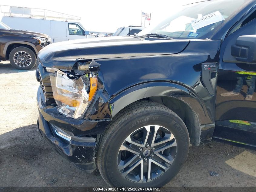 2022 Ford F-150 Xl VIN: 1FTEW1C51NKF21600 Lot: 40700281