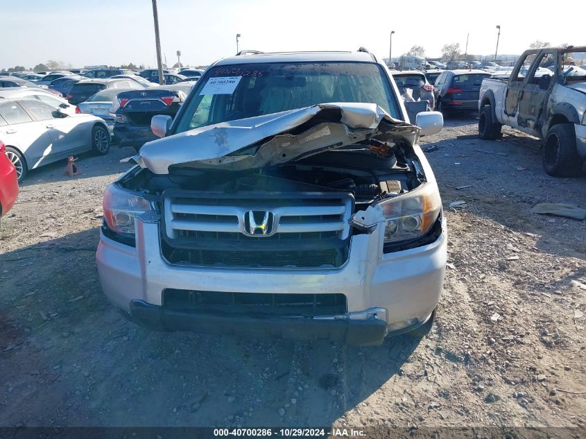 2008 Honda Pilot Ex-L VIN: 5FNYF18508B024478 Lot: 40700286