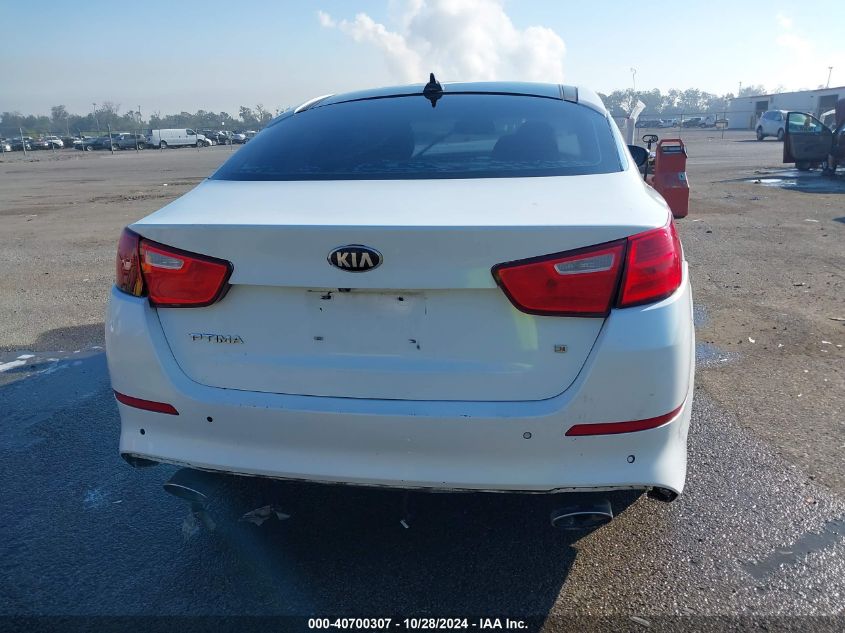 2014 Kia Optima Ex VIN: 5XXGN4A72EG338783 Lot: 40700307