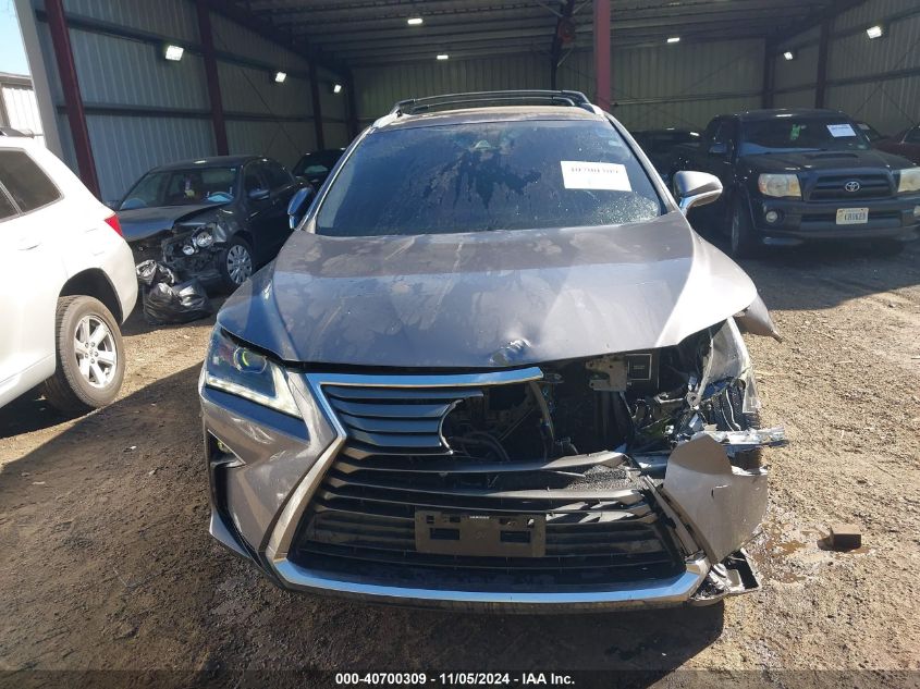 2017 Lexus Rx 350 VIN: 2T2BZMCA9HC076565 Lot: 40700309