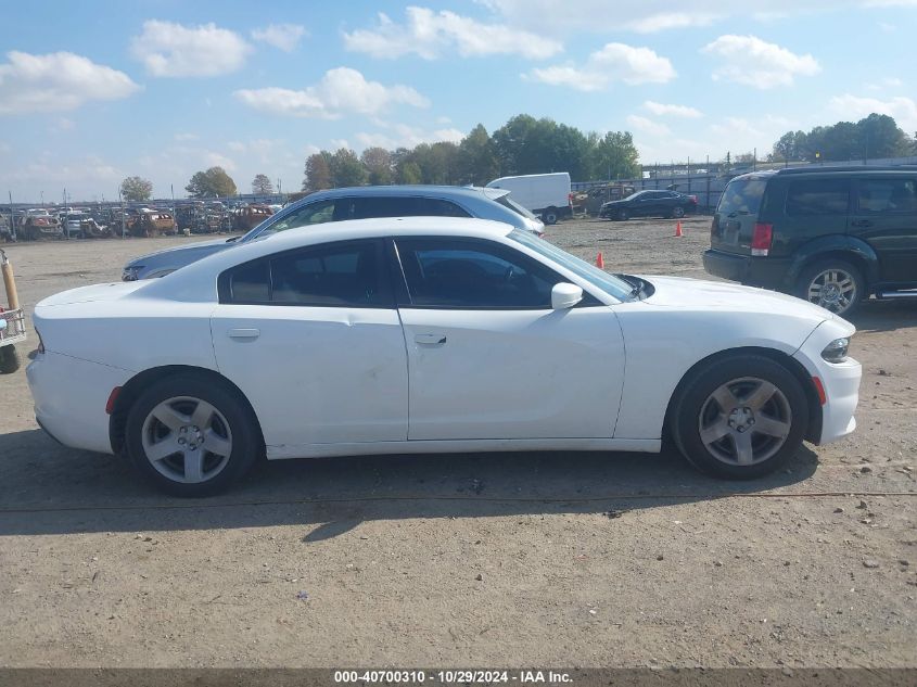 2016 Dodge Charger Police VIN: 2C3CDXAT6GH218991 Lot: 40700310