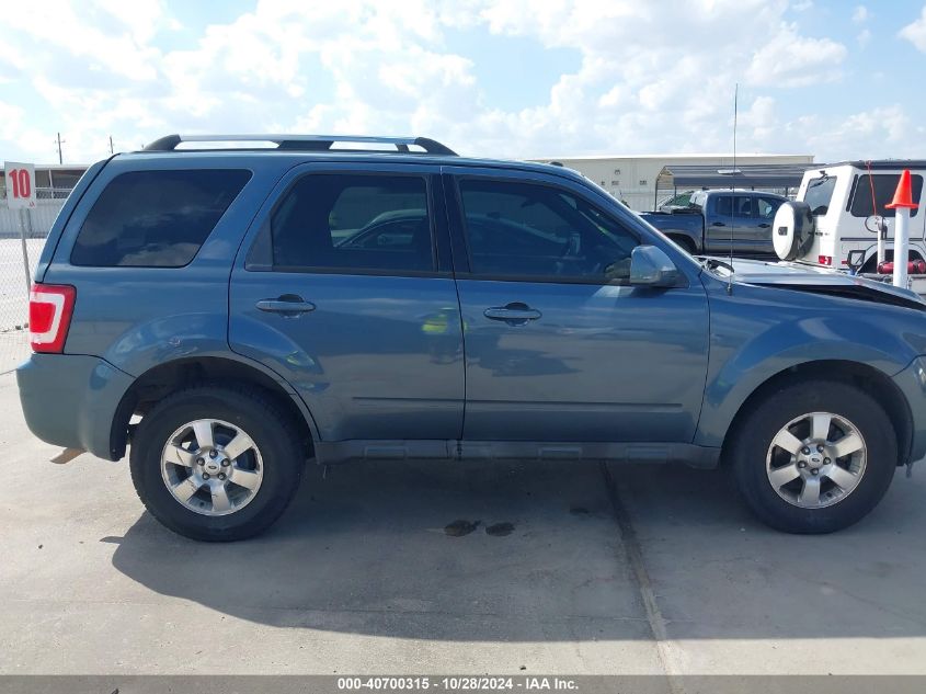 2011 Ford Escape Limited VIN: 1FMCU0EG3BKB41090 Lot: 40700315