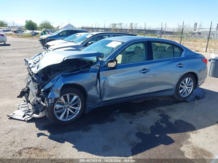 2015 Infiniti Q50 Premium VIN: JN1BV7AP3FM333666 Lot: 40700316