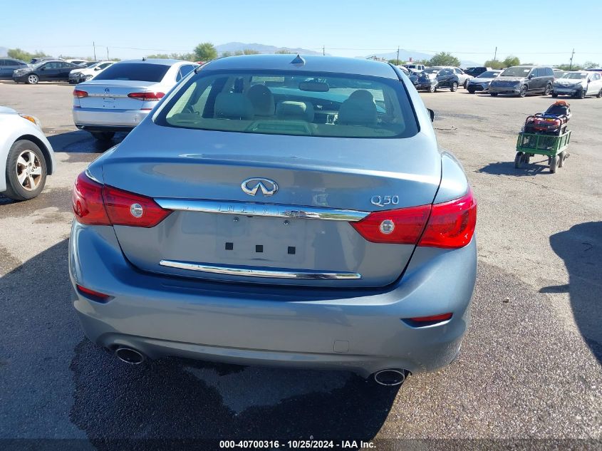 2015 Infiniti Q50 Premium VIN: JN1BV7AP3FM333666 Lot: 40700316