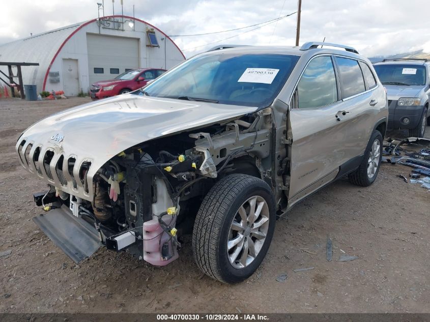 2015 Jeep Cherokee Limited VIN: 1C4PJMDS0FW669020 Lot: 40700330